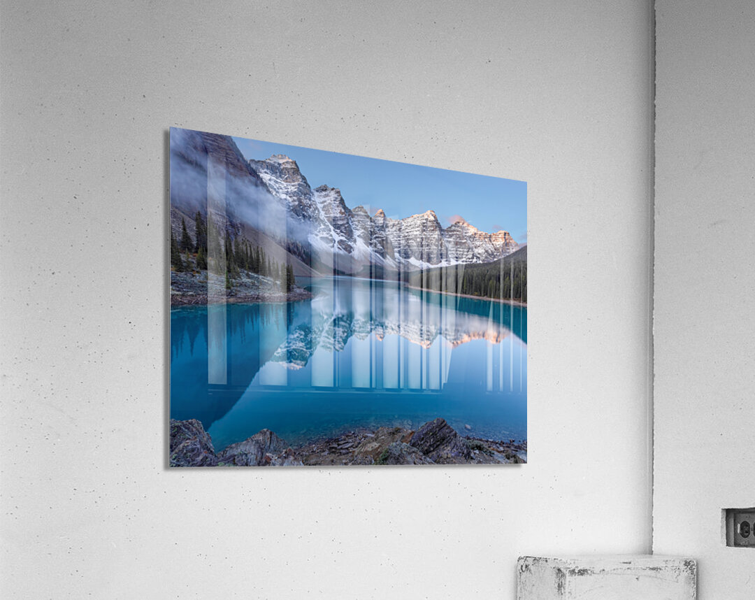 Sunrise at Moraine Lake Acrylic Print