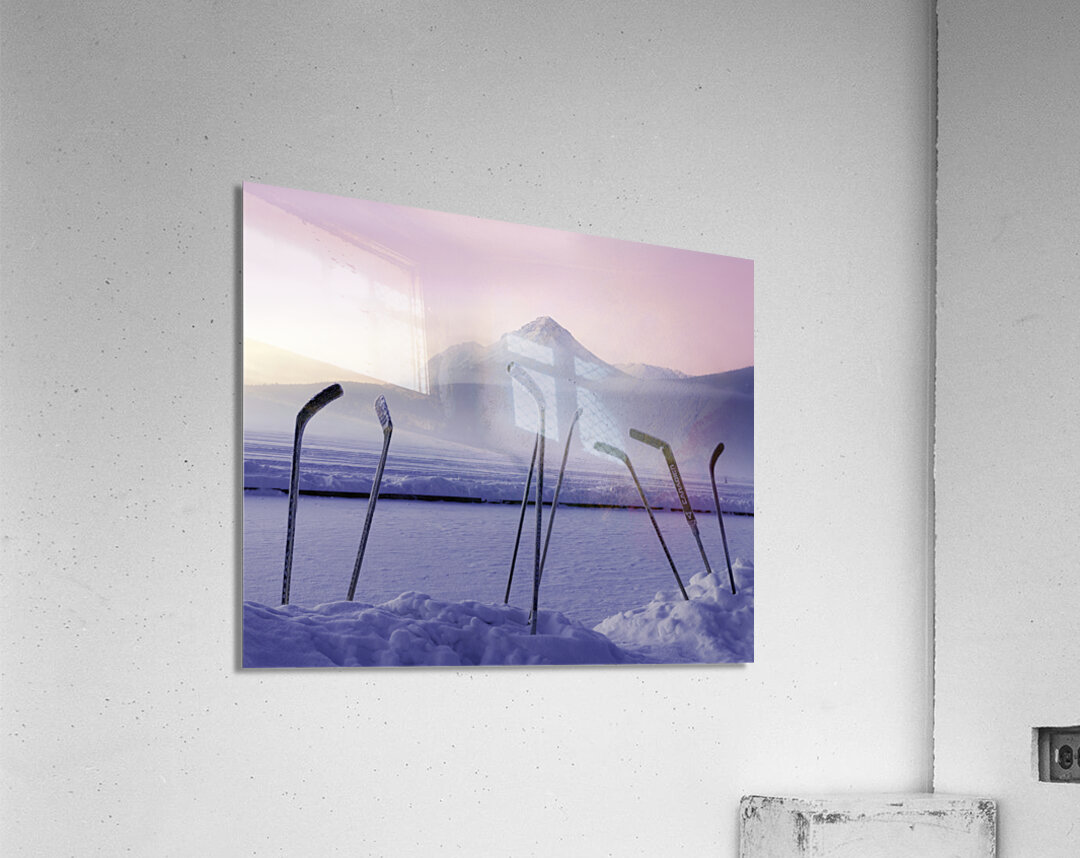  Hockey Morning In Canada Acrylic Print