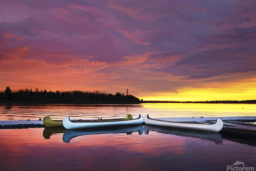 Pink Sky in the Morn  Print