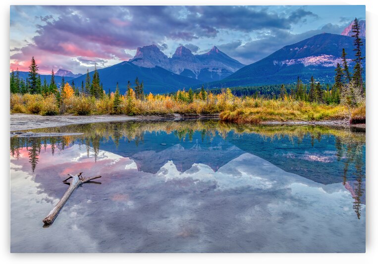 Autumn at Three Sisters by Andrea Belcher