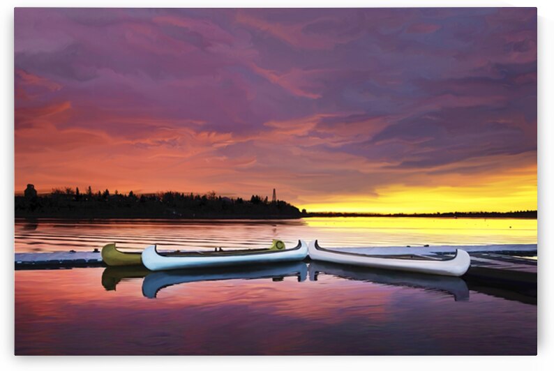 Pink Sky in the Morn by Andrea Belcher