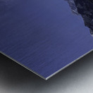 Starry Night at Waterton Lakes Metal print