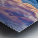 Smoky Sunset Metal print