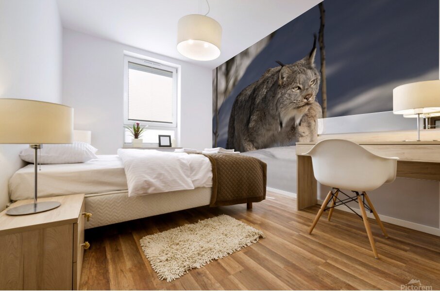 Stalking Mural print