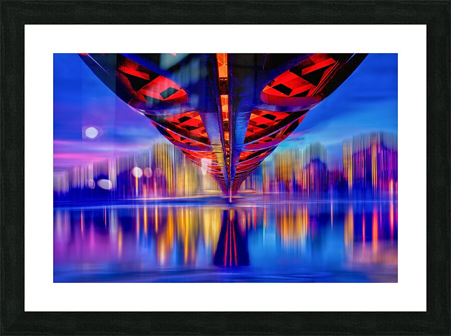The Bridge to Never Never Land Picture Frame print