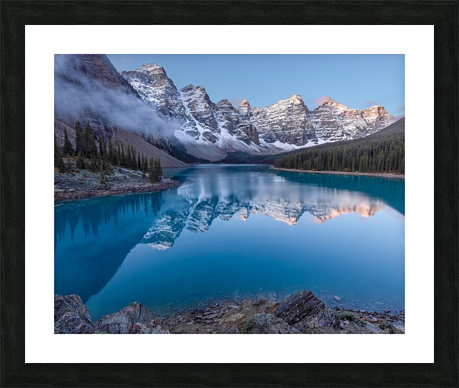 Sunrise at Moraine Lake Picture Frame print