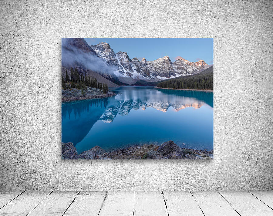 Sunrise at Moraine Lake Wall Preview