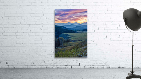 Smoky Sunset Wall Preview