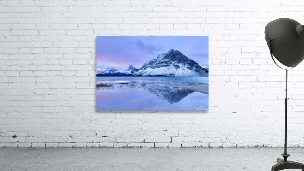 Blue Morning at Bow Lake Wall Preview