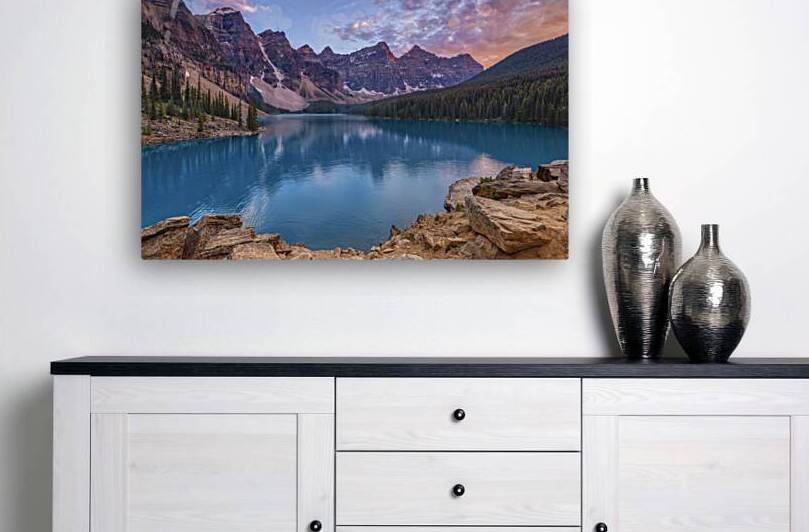 Pink Sky at Night by Andrea Belcher