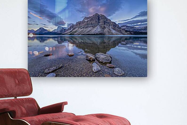 Cotton Candy Clouds at Bow Lake by Andrea Belcher